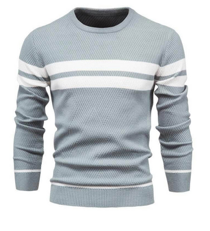 Men's Slim-Fit Cashmere Jumper with Fleece Lining | Ideal for Autumn/Winter