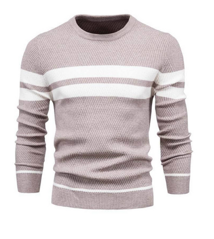 Men's Slim-Fit Cashmere Jumper with Fleece Lining | Ideal for Autumn/Winter
