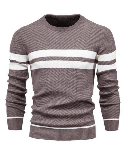 Men's Slim-Fit Cashmere Jumper with Fleece Lining | Ideal for Autumn/Winter