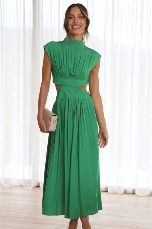 Annistyn - Elegant Sleeveless Long Dress for Women