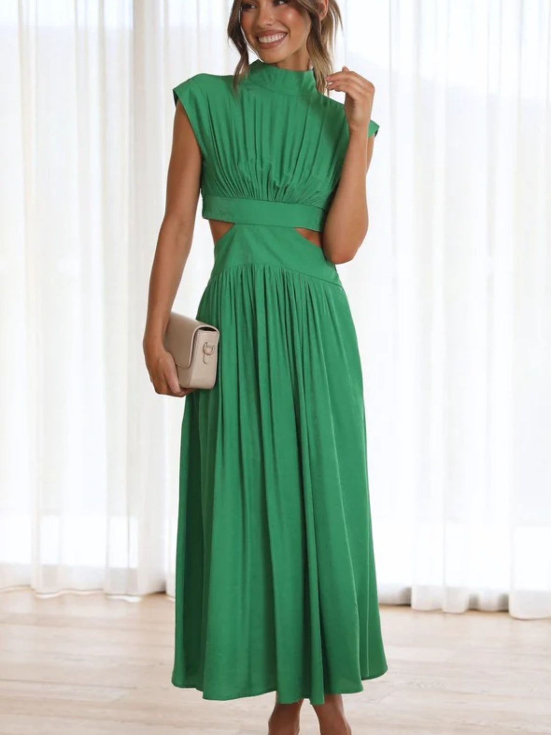 Annistyn - Elegant Sleeveless Long Dress for Women