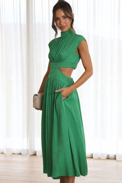 Annistyn - Elegant Sleeveless Long Dress for Women