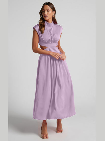 Annistyn - Elegant Sleeveless Long Dress for Women
