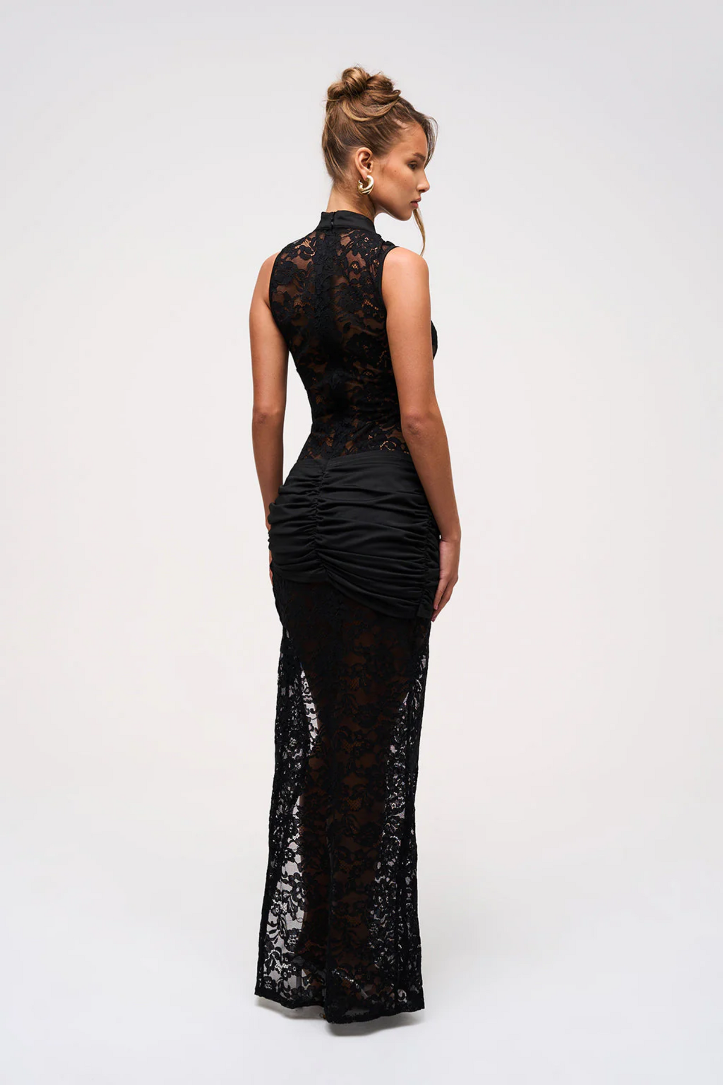 Kittie - Luxe Lace Maxi Dress for Women
