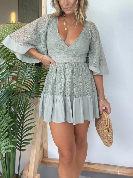 Sutton - Elegant Lace Summer Dress for Women