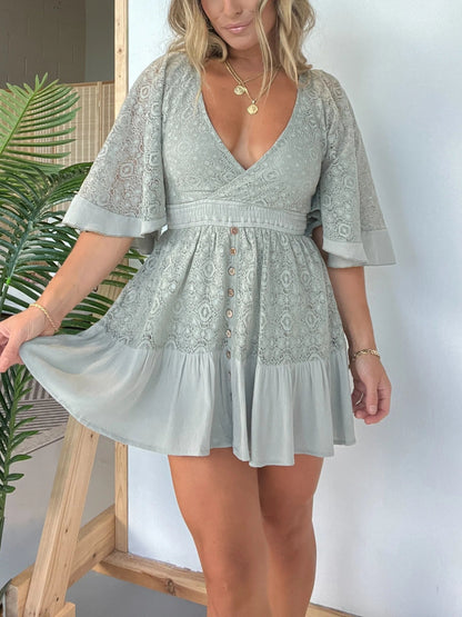 Sutton - Elegant Lace Summer Dress for Women