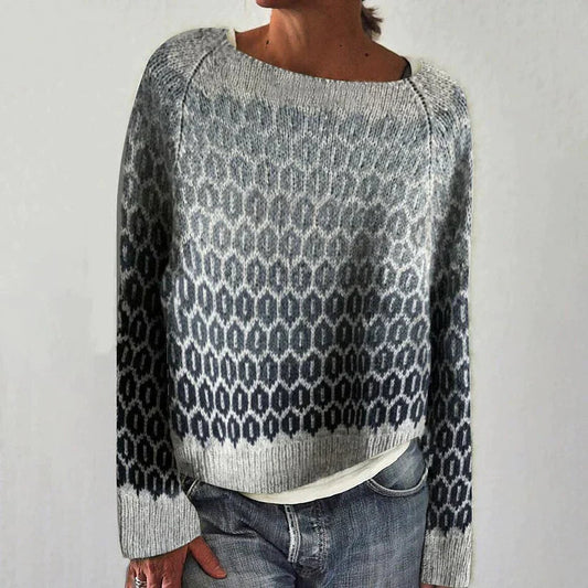Women's Casual Everyday Sweater with Relaxed Fit