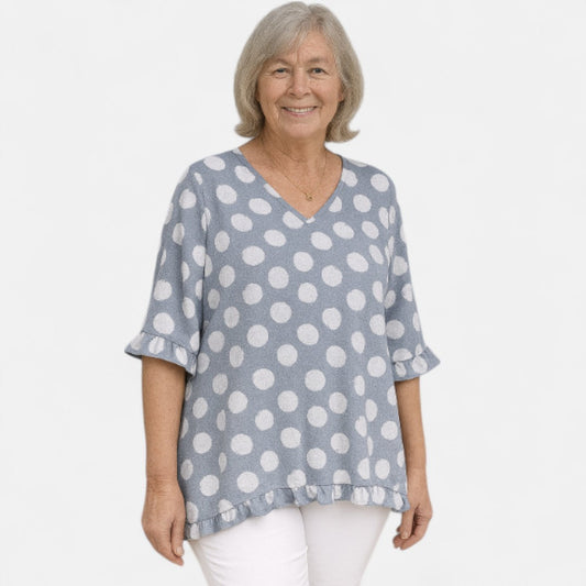 Women's Casual Loose-Fit Blouse with Relaxed Silhouette