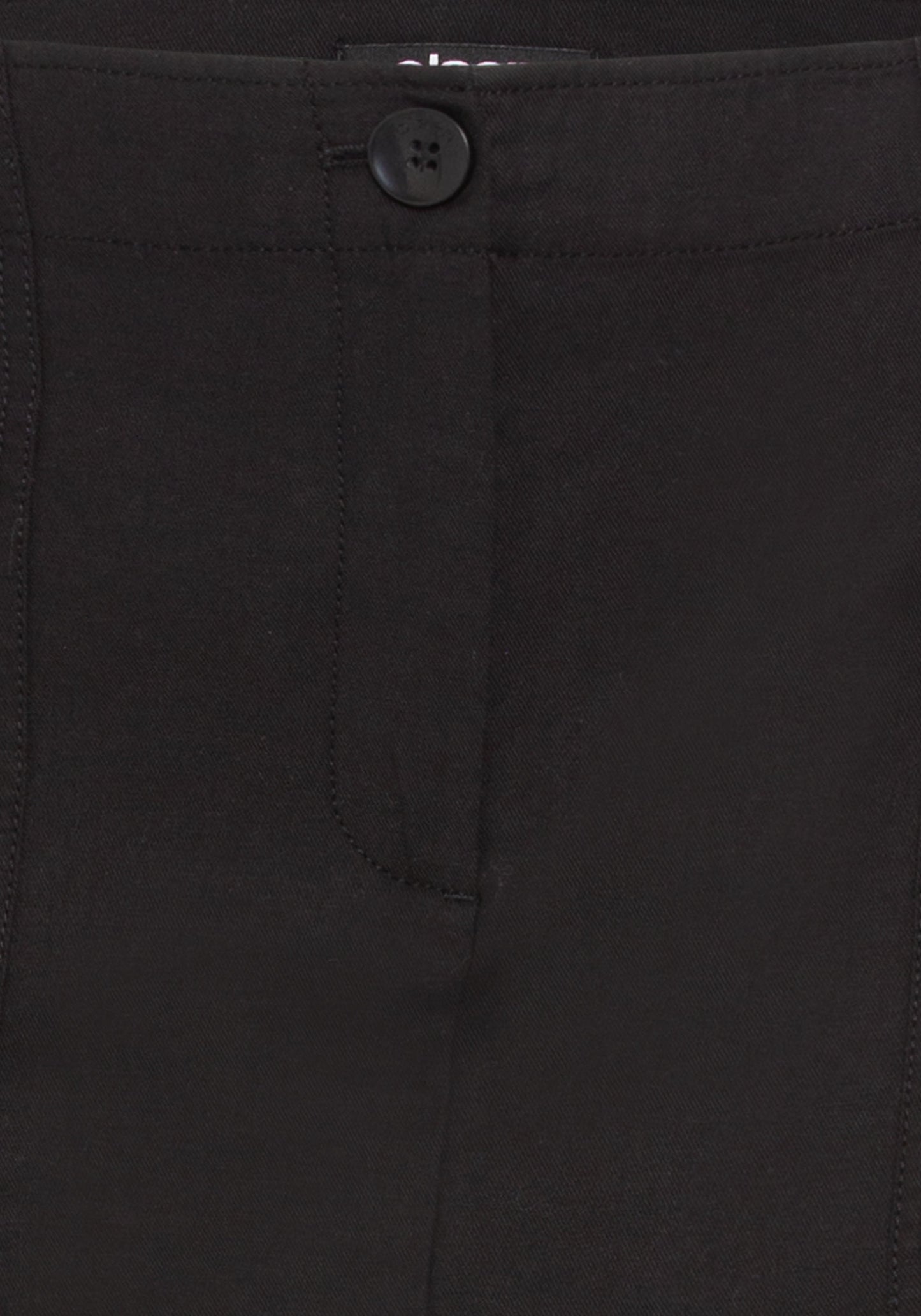 Women's Chic Midi Skirt with Belt Loops and Pockets