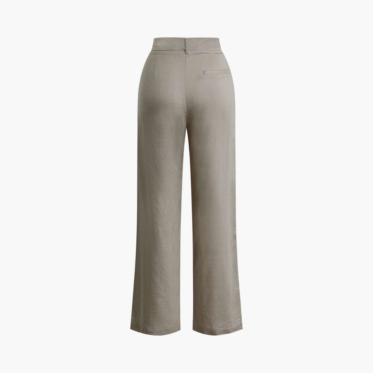Women's Classic Straight Leg Pants with Minimalist Design