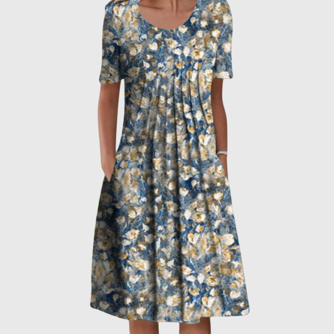 Women's Comfortable Layered Dress with Tummy Coverage for Casual and Formal Occasions