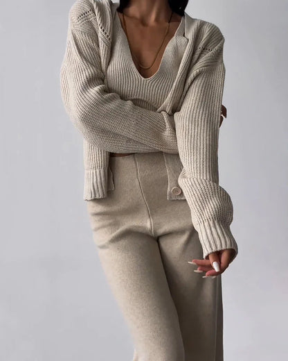 Women's Comfortable Loungewear Set with Versatile Design