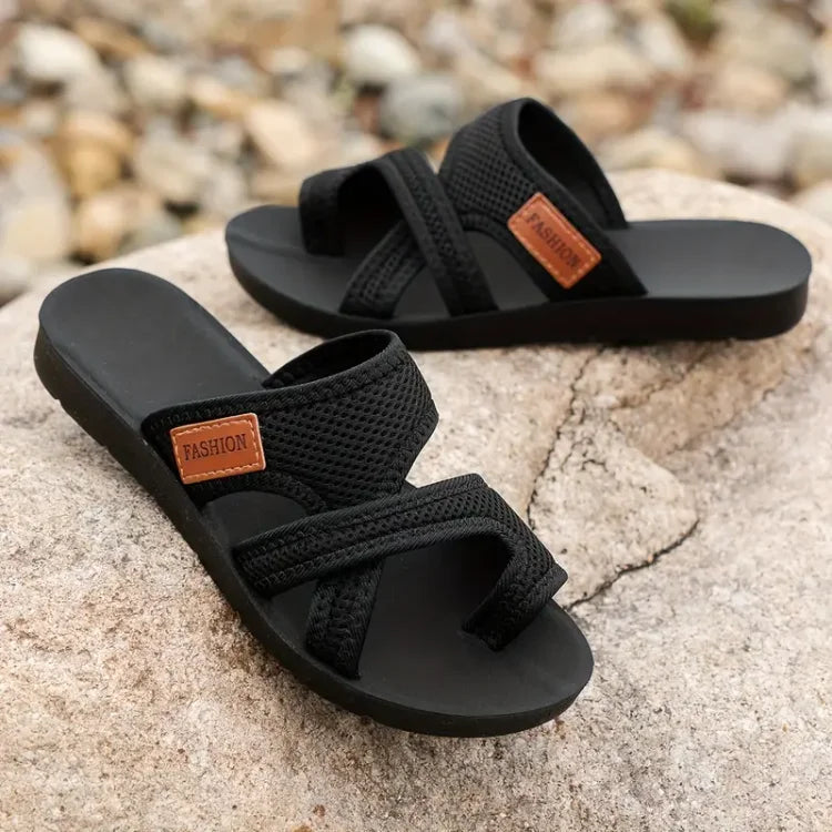 Women's Comfortable Open-Toe Sandals with Shock-Absorbing Sole