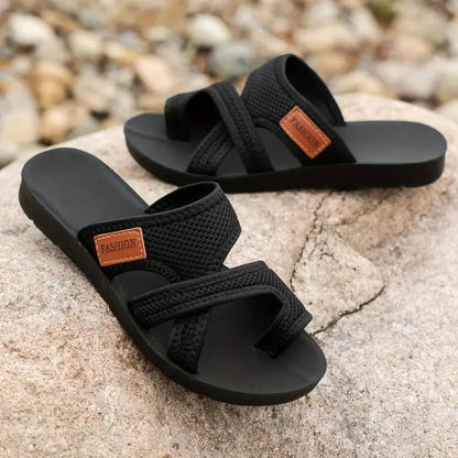 Women's Comfortable Open-Toe Sandals with Shock-Absorbing Sole