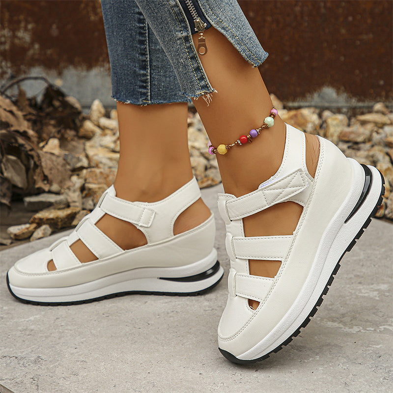 Women's Comfortable Platform Sandals with Adjustable Straps