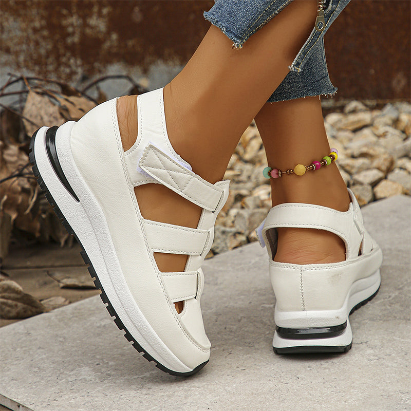 Women's Comfortable Platform Sandals with Adjustable Straps