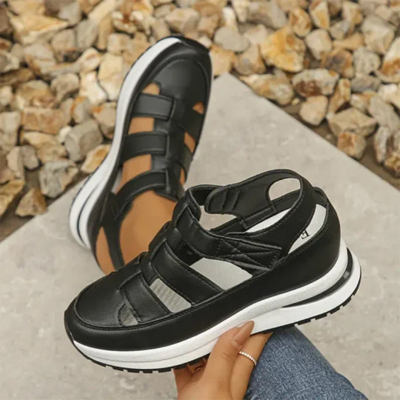 Women's Comfortable Platform Sandals with Adjustable Straps
