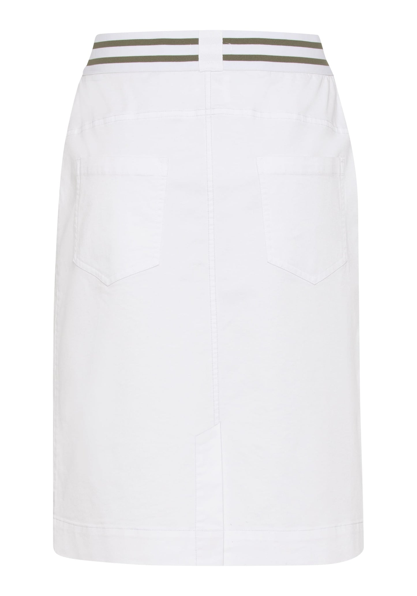 Women's Comfortable Pull-On Skirt with Elasticized Waistband
