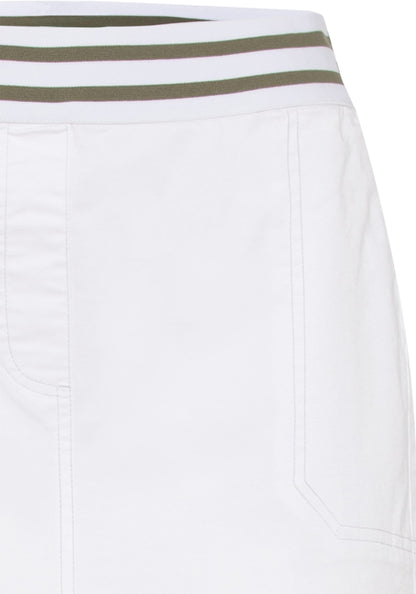 Women's Comfortable Pull-On Skirt with Elasticized Waistband