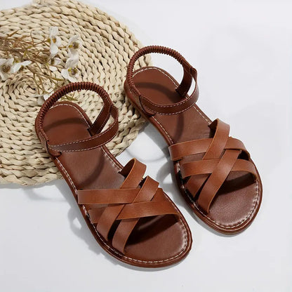 Women's Comfortable Sandals with Supportive Sole and Open Toe Design