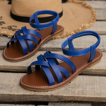 Women's Comfortable Sandals with Supportive Sole and Open Toe Design