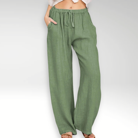 Women's Flowy Wide Leg Pants with Relaxed Fit