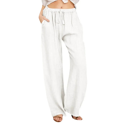 Women's Flowy Wide Leg Pants with Relaxed Fit