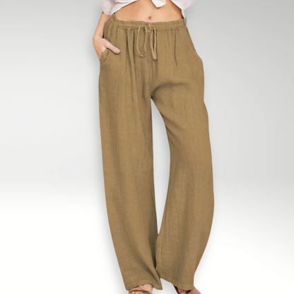 Women's Flowy Wide Leg Pants with Relaxed Fit