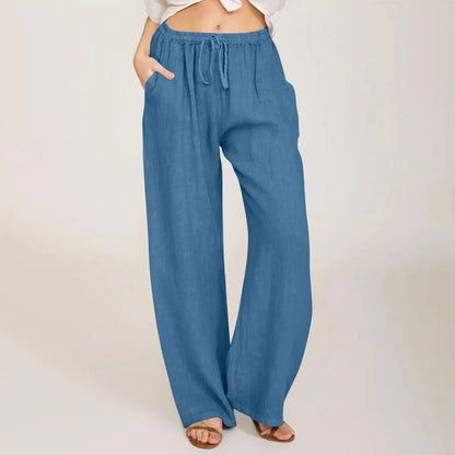 Women's Flowy Wide Leg Pants with Relaxed Fit