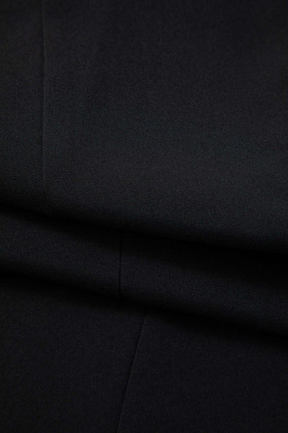 Women's High-Waisted Trousers with Pleated Detailing