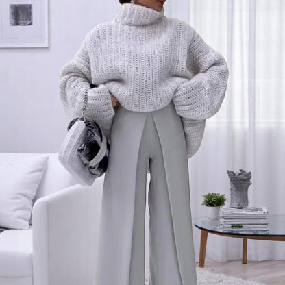 Women's Relaxed Fit Loungewear Set with Two-Piece Design