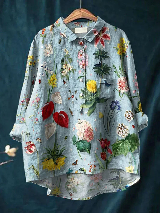 Women's Relaxed Fit Shirt with Versatile Design