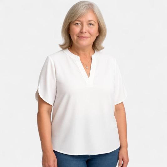 Women's Relaxed Lightweight Shirt with Flowing Cut