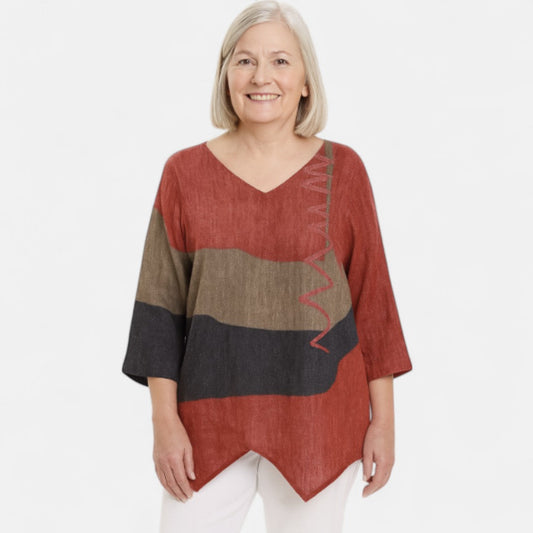 Women's Relaxed Tunic Tops with Airy Design and Loose Fit
