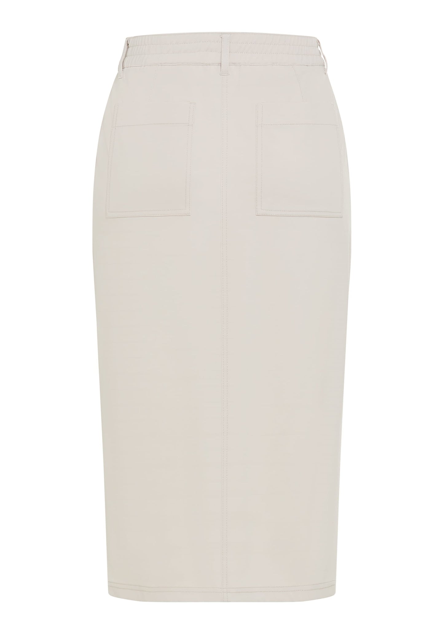 Women's Utility Midi Skirt with Slash Patch Pockets