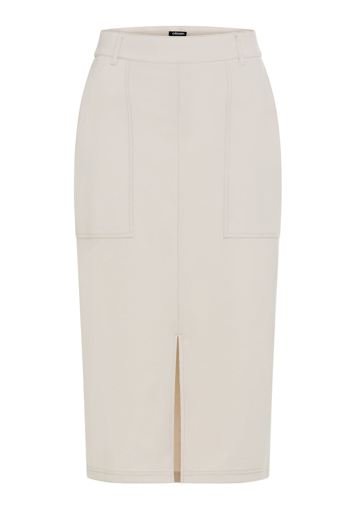 Women's Utility Midi Skirt with Slash Patch Pockets