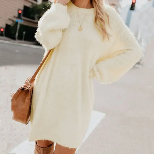 Women's Easy to Wear Mini Dress with Loose Sleeves | Ideal for Spring/Summer