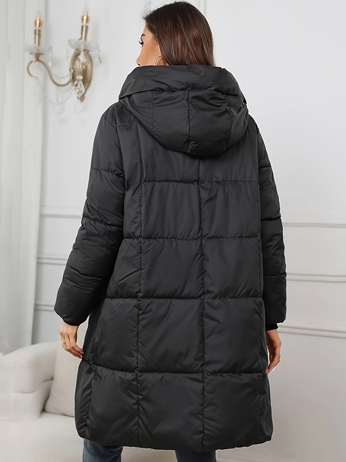 Women's Parka Jacket with Hood and Zipper | Ideal for Winter