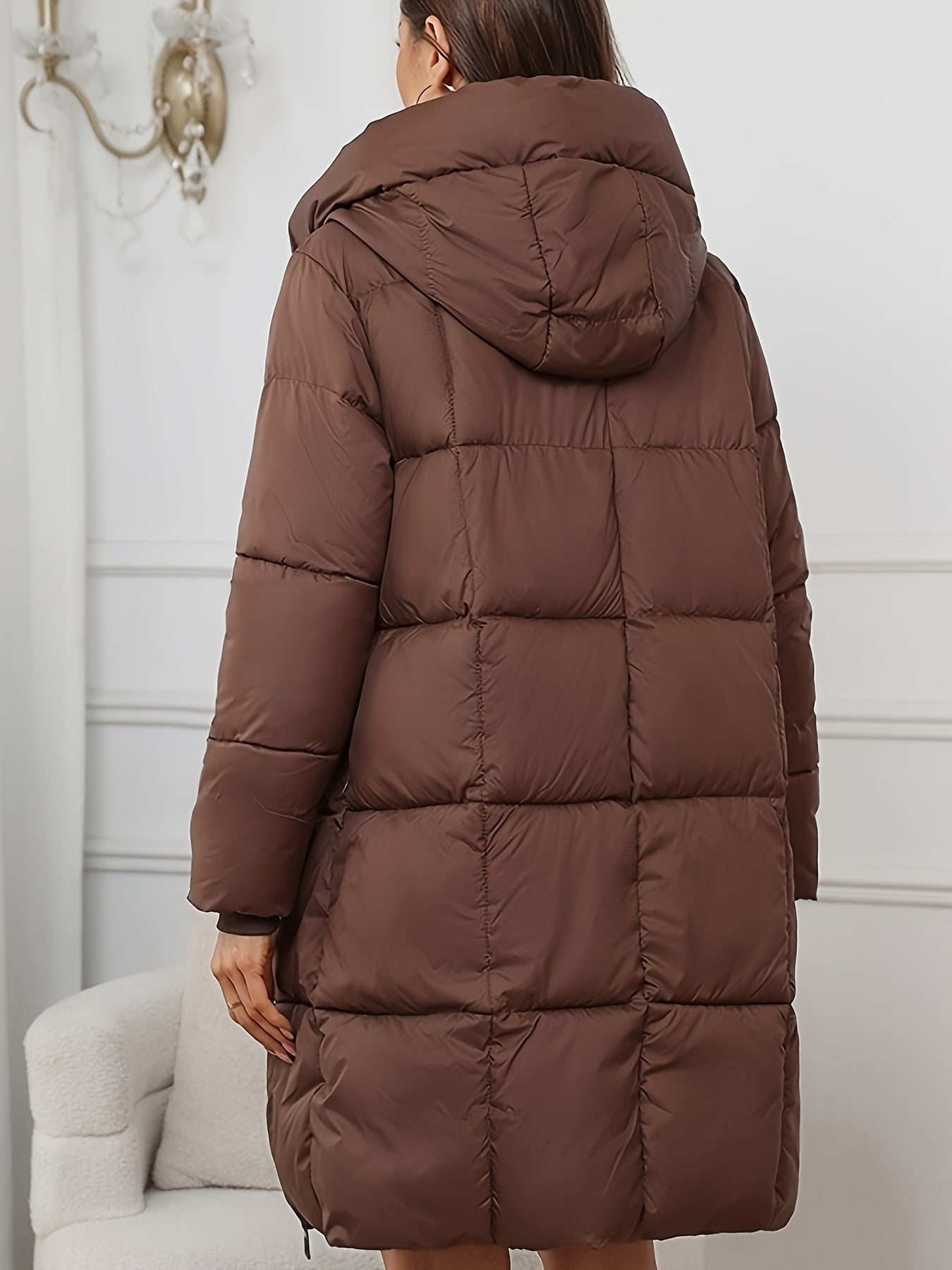 Women's Parka Jacket with Hood and Zipper | Ideal for Winter