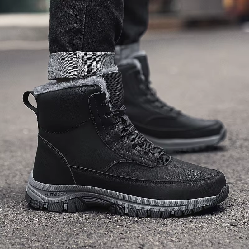 Men's Outdoor Winter Boots with Lace Up | ideal for Outdoor Activities