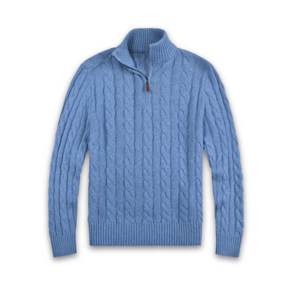 Men's Jumper with Quarter Zip | Ideal for Autumn/Winter