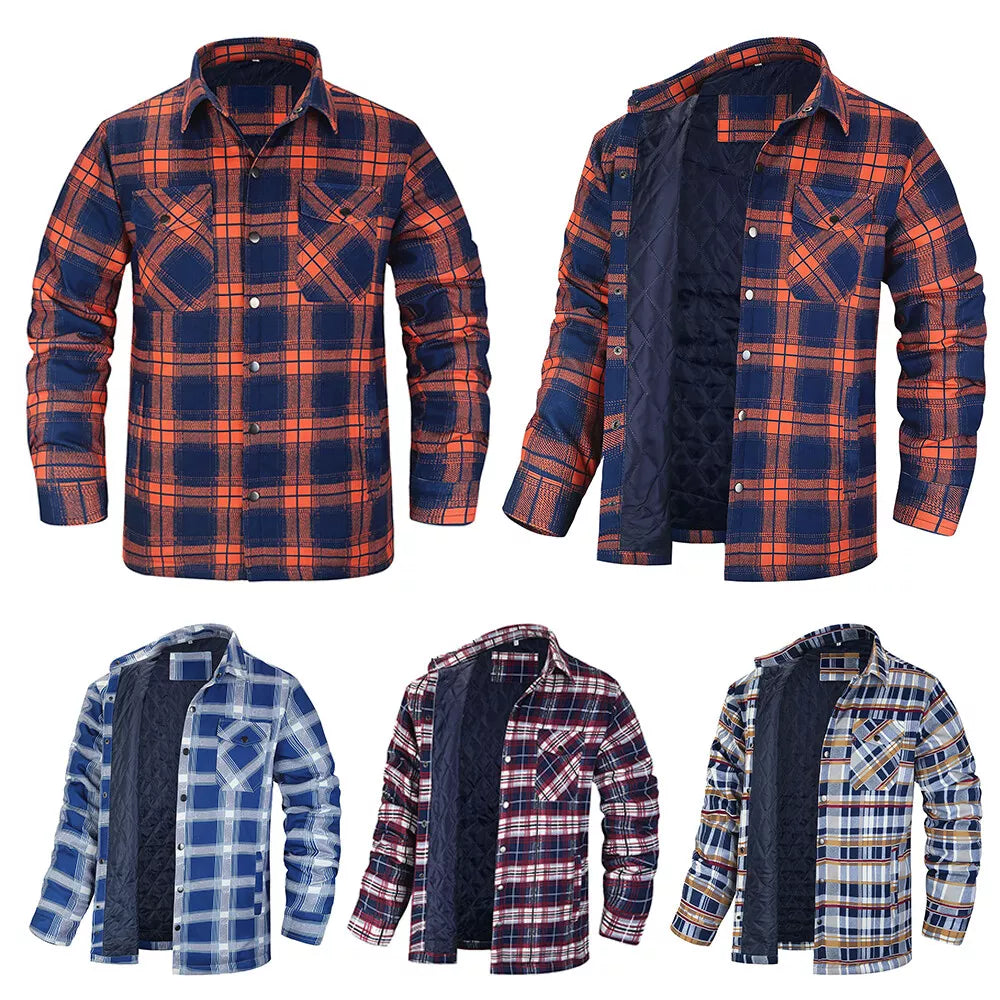 Kelvin - Thick Flannel Shirt - Casual - Timeless Style - Everyday Wear